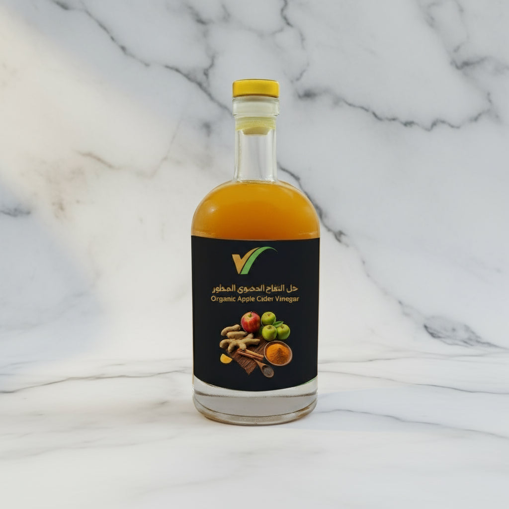 خل التفاح العضوي – 500 مل