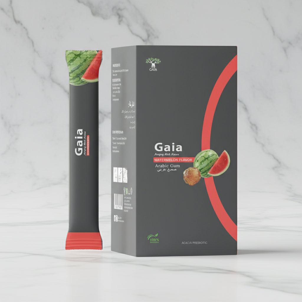 صمغ جايا العربي بنكهة البطيخ – 15 كيس