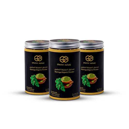 عرض –مسحوق المورينجا العضوي 3عبوات
