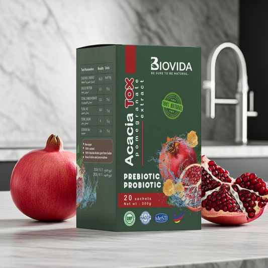 صمغ عربي - Acacia Tox – مزيج الرمان